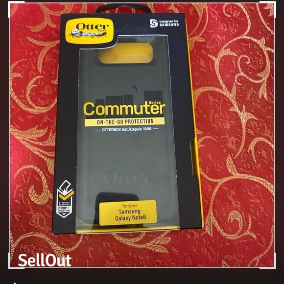 OtterBox Commuter Case for Samsung Galaxy Note8 Black Dual-Layer - Picture 1 of 3